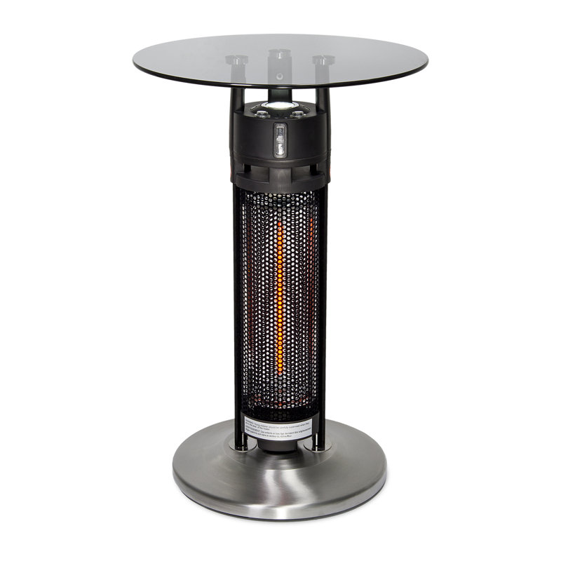 GreenTech Environmental PureHeat Table 1500 Watt Electric Patio Heater